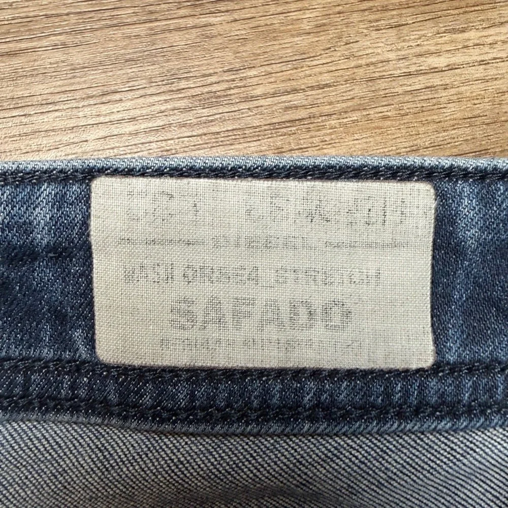Diesel Safado Jeans Mens 33x32 Blue Slim Straight Stretch Denim Button Fly 0R8E4